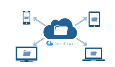 ダイレクトクラウドのファイル共有のイメージ画像です。